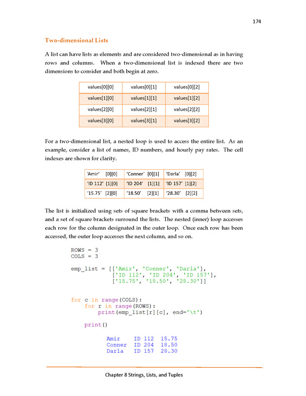 Introduction to Python Programming: Starting Out with IDLE - Strings, Lists, Dictionaries, and Sets 14